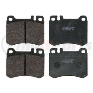 ATE Brake Products 604037 Disc Brake Pad Set ATE Original Semi-Metallic Front Disc Brake Pad Set 604037 for Mercedes-Benz
