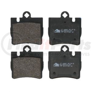 ATE Brake Products 604069 Disc Brake Pad Set ATE Original Semi-Metallic Rear Disc Brake Pad Set 604069 for Mercedes-Benz
