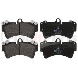 ATE Brake Products 604993 Disc Brake Pad Set ATE Semi-Metallic Front Disc Brake Pad Set 604993 for Audi, Porsche, Volkswagen