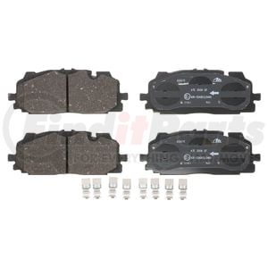 605678 by ATE BRAKE PRODUCTS - ATE Original Semi-Metallic Front Disc Brake Pad Set 605678 for Audi