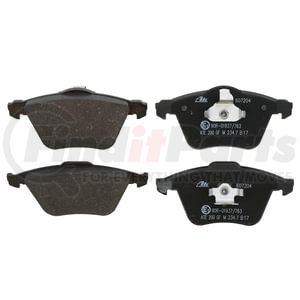 ATE Brake Products 607204 Disc Brake Pad Set ATE Semi-Metallic Front Disc Brake Pad Set 607204 for Mazda, Saab, Volvo