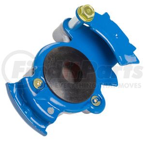 11452 by HALDEX - Air Brake Gladhand Hose Coupler - Aluminum Body / Steel Face, Service, 10028 Seal Style