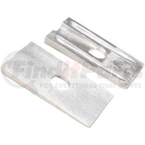 A-257 by DAYTON PARTS - Alignment Caster Wedge - Aluminum, 2.50 in. Width, 3.5 Degrees