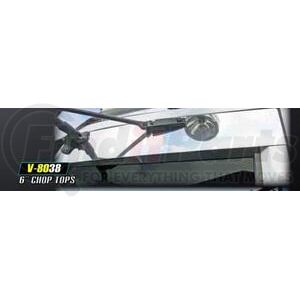 Aranda V-8038-A Chop Top Door Trim Chop Top Door Trim - 6 Inch, Aluminum
