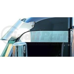 P-0023 by ARANDA - Chop Top Door Trim - 6 Inch, Stainless Steel, For Peterbilt 579 Old Body