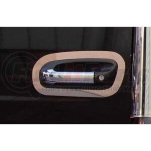 Aranda P-0033 Exterior Door Handle Trim Door Handle Trim - Stainless Steel, For Peterbilt 579 Old Body and 567