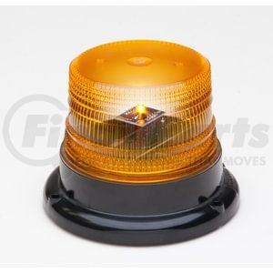 Whelen Engineering L53AP Beacon Light 12V DC Permanent Mount Class 3 Beacon Light, Amber, Includes 6" Pigtail