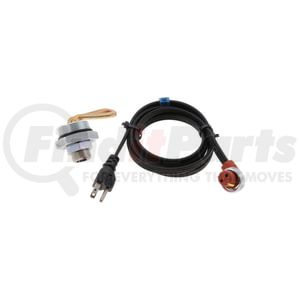 350-0029 by PHILLIPS & TEMRO - Immersion Plug Heater-120V, 1000 Watts, 1-5/8" THUD Diameter, Left Side