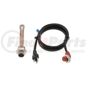 3500077 by PHILLIPS & TEMRO - 1500W Engine Immersion Heater - 120V, 1-3/16in Diameter, For Caterpillar C9/C15/C16