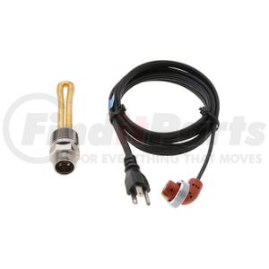 860-0090 by PHILLIPS & TEMRO - Engine Heater - 1000W 120V, 1" Npt (Caterpillar, Detroit Diesel, Fiat