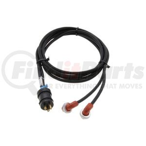 8608059 by PHILLIPS & TEMRO - Weatherproof Parallel Cordset-WP Male Plug, 2 Female Silicone Connectors, 125V, 15 Amps, 7 and 10 ft., 14/3 SJOW, A (WP)-NEMA 5-15, "K" Silicone Connector