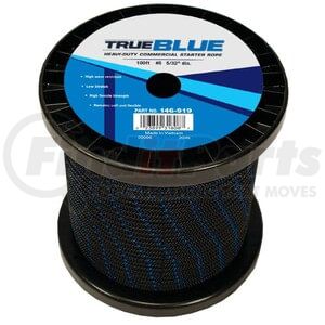 Stens 146-919 Rope TrueBlue 100ft Solid Braid Starter Rope, Size #5, 5/32in Diameter