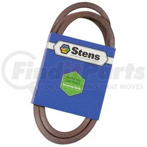 265-163 by STENS - Accessory Drive Belt, Covered, 75 1/2 in. Length x 1/2 in. Width
