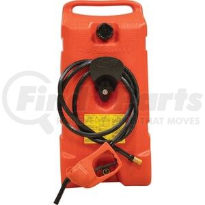 765-900 by STENS - Flo N' Go Duramax Gas Caddy, 14 Gallon, 10ft Length Hose, with 6in. Wheel