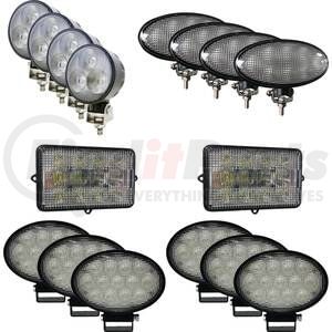 Stens JDKIT-6 Tail Light Kit Tail Light Kit, LED, 46000 Lumens, For John Deere Combines