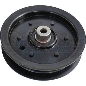 280-808 by STENS - Accessory Drive Belt Idler Pulley, Flat Idler, Metal, 1 1/8in H x 3/8in ID x 4 7/8in OD