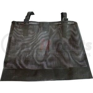 751-989 by STENS - Mower Trash Bag, Black, Mesh, 16in Width x 14in Height, Universal