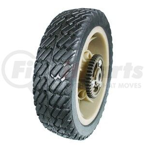 205-670 by STENS - Drive Wheel, 8 x 2.25 Wheel Size, 43 Tooth Gear, Radial Tread, 1/2in Bore, 1 3/4in Offset