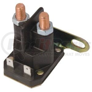 435-036 by STENS - Starter Solenoid, 5/16in-24 Eyelet, Grounded Terminal, For John Deere and Scotts Hydrostatic
