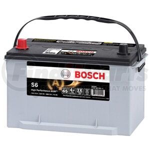 S6551B by BOSCH - Bosch High Performance AGM Starter Battery for Start/Stop systems