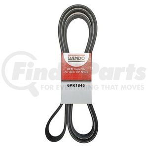 Bando 6PK1845 Accessory Drive Belt USA OEM Quality Serpentine Belt