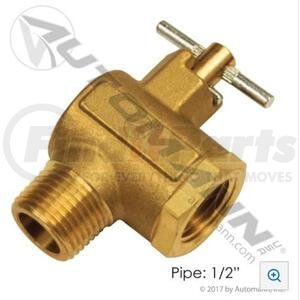Automann 177.42488 Fuel Shut-Off Valve 1/2" M NPT x 1/2" F NPT Ball Valve, Male to Female Pipe Fitting