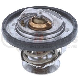 7416-180 by MOTORAD - Engine Coolant Thermostat, Fail-Safe, Silver, 37.85mm Depth, Rubber