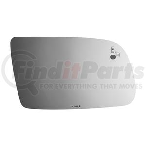 Burco 4445BC Door Mirror Glass LINCOLN MKT LH FLAT BLDSP