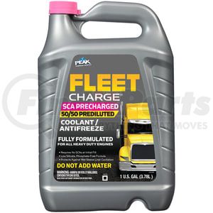 Old World Industries FCAB53 Engine Coolant / Antifreeze Fleet Charge SCA Precharged 50/50 Prediluted Antifreeze / Coolant