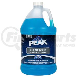 Old World Industries PWN0E3 Windshield Wash, Peak, ZERO, 1GAL 6/1