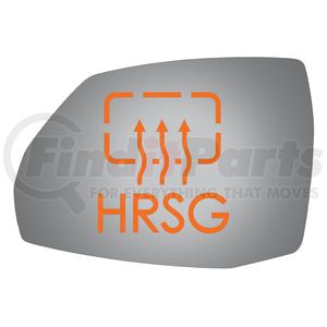 Burco 4719HRSG Door Mirror Glass Assembly HEATED AUDI Q5/Q7/SQ5 LH