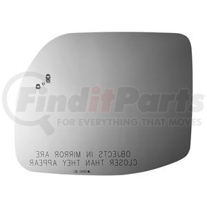 Burco 5840BC Door Mirror Glass FORD BRONCO SPORT RH CONV