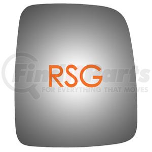 Burco 3785RSG Door Mirror Glass Assembly JEEP WRANGLER RH CONVEX R