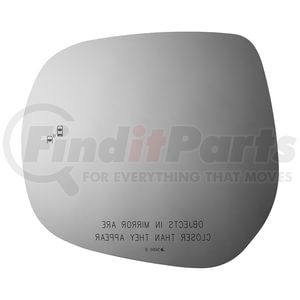 Burco 5686B Door Mirror Glass TOYOTA LAND CRUISER RH CO