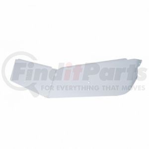 28008 by UNITED PACIFIC - 13" Stainless Low Roof Drop Sunvisor for 2004-2007 Peterbilt 379 With Low Roof