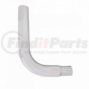 E90-65-3524 by UNITED PACIFIC - Chrome 90-Deg Exhaust Elbow, Reduce 6" O.D To 5" O.D., 35" x 24"