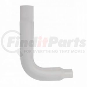 E90-75-3524 by UNITED PACIFIC - Chrome 90-Deg Exhaust Elbow, Reduce 7" O.D. To 5" O.D., 35" x 24"