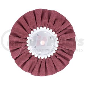 90089 by UNITED PACIFIC - 10" Red Treated Airway Buff, 5/8" & 1/2" Arbor