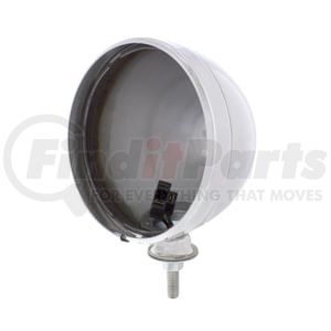 A5022 by UNITED PACIFIC - 7" Chrome Dietz Style Headlight Housing Only and 34222 Pigtail (Pair)