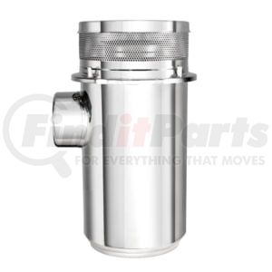 28202 by UNITED PACIFIC - 13" Stainless Air Cleaner Housing for Peterbilt/Kenworth