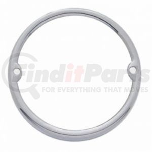 United Pacific 30304 Truck Cab Light Stainless Round Cab Light Bezel