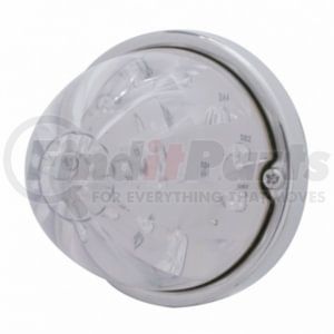 39784 by UNITED PACIFIC - 17 LED Dual Function Watermelon Flush Mount Kit, Amber LED/Clear Lens