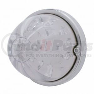 39785 by UNITED PACIFIC - 17 LED Dual Function Watermelon Flush Mount Kit, Red LED/Clear Lens