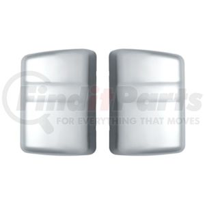 United Pacific 42009 Door Mirror Cover Mirror Post Cover - Bottom, Chrome, Plastic, for 2000-2010 International
