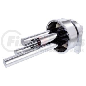 United Pacific 46107 Horn Train Whistle - Chrome-Plated Finish, 120 dB +/- 10 dB, 30 PSI to 120 PSI