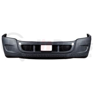 21947 by UNITED PACIFIC - Complete 3-Piece Front Bumper Set without Fog Light Hole
