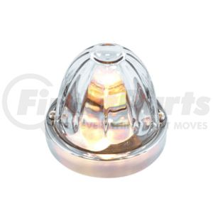 20722 by UNITED PACIFIC - Glass Watermelon Flush Mount Kit -Clear