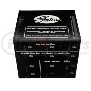 91184 by GATES - Vacuum and Fuel Line Hose Merchandiser (with 12 Reel Assortment)