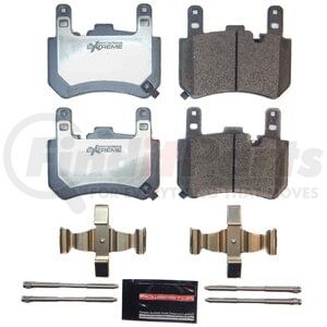 Z26-2503 by POWERSTOP BRAKES - Z26 STREET PAD W/HDW