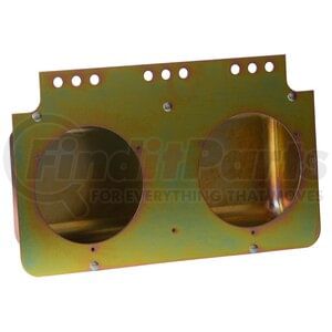 Grote 43655 Turn Signal Light Bracket Mounting Modules For 4" Round Lights, Yellow Zinc